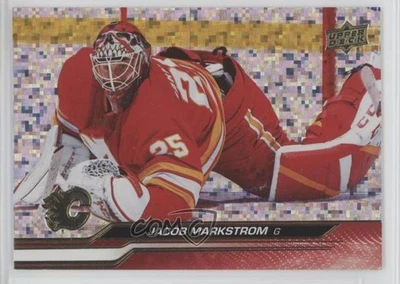 2023-24 Upper Deck Series 2 Speckled Rainbow Foil Jacob Markstrom #279 - Image 1 of 2