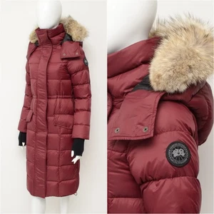 Authentic Canada Goose Lunenberg Real Fur Down Puffer Parka Jacket 2XS,~ XXS-XS - Picture 1 of 16