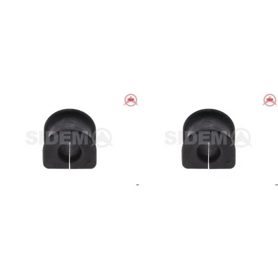 2X SIDEM Stockage Stable Caoutchouc Arrière Convient pour Audi A4 A6 Toute Seat - Photo 1/2