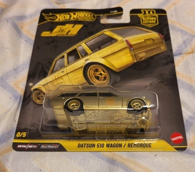 Hot Wheels 2026 НОВЫЙ премиум Япония Historics 5 (JH5) Datsun 510 универсал погоня 0/5 - Изображение 1 из 4