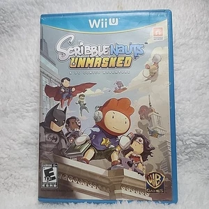 Nintendo Wii U ScribbleNauts Unmasked A DC Comics Adventure Video Games Rated E - Picture 1 of 3