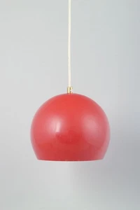 Verner Panton for Louis Poulsen. Topan pendant lamp, red lacquered metal. - Picture 1 of 4
