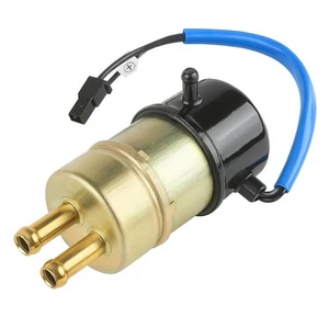 10mm Electric Fuel Pump Fit Honda Kawasaki Suzuki Yamaha Carburetor Bikes - Picture 1 of 5
