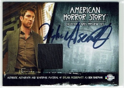 American Horror Story Season 1 Autograph Costume ACAP1 Dylan McDermott #028/100 - Image 1 of 4