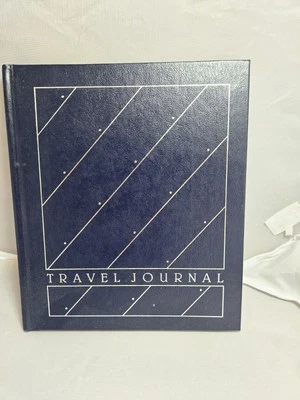New Hallmark Vintage Travel Journal Blank Ruled Pages Hardback 1984 No Box - Image 1 of 4