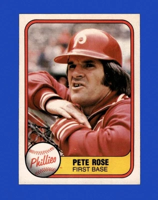 1981 Fleer Set-Break No1 Пит Роуз почти как новая или лучше *GMCARDS* - Изображение 1 из 2