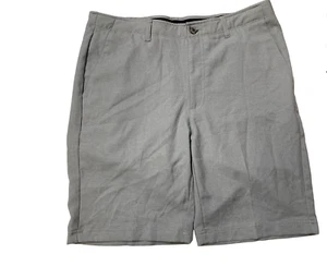 Pantalones cortos de golf para hombre Pebble Beach de lujo seco, gris claro, talla 34 - Imagen 1 de 3