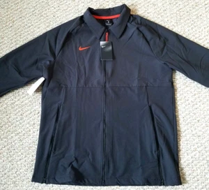 Nike Therma Court Mens NEW w/Tags C14472-014 Dark Gray/Black Jacket Size L - Picture 1 of 12