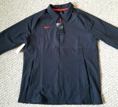 Nike Therma Court Mens NEW w/Tags C14472-014 Dark Gray/Black Jacket Size L - Image 1 of 4