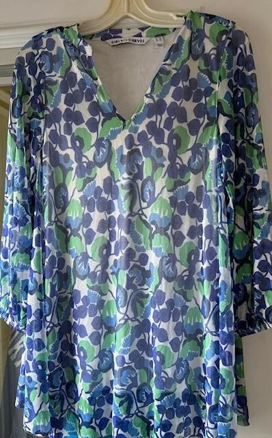 #1247 Девочка с изгибами Y-образным вырезом вязаный сетки блузка размер XXS - Изображение 1 из 1