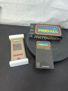 Microvision Pinball Cartridge and Manual Tested - Picture 1 of 4