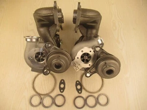 for Twin Turbo BMW 740i 740Li F01 F02 F03 F04 X6 35iX E71 E72 3.0 N54B30 3.0L - Imagen 1 de 12