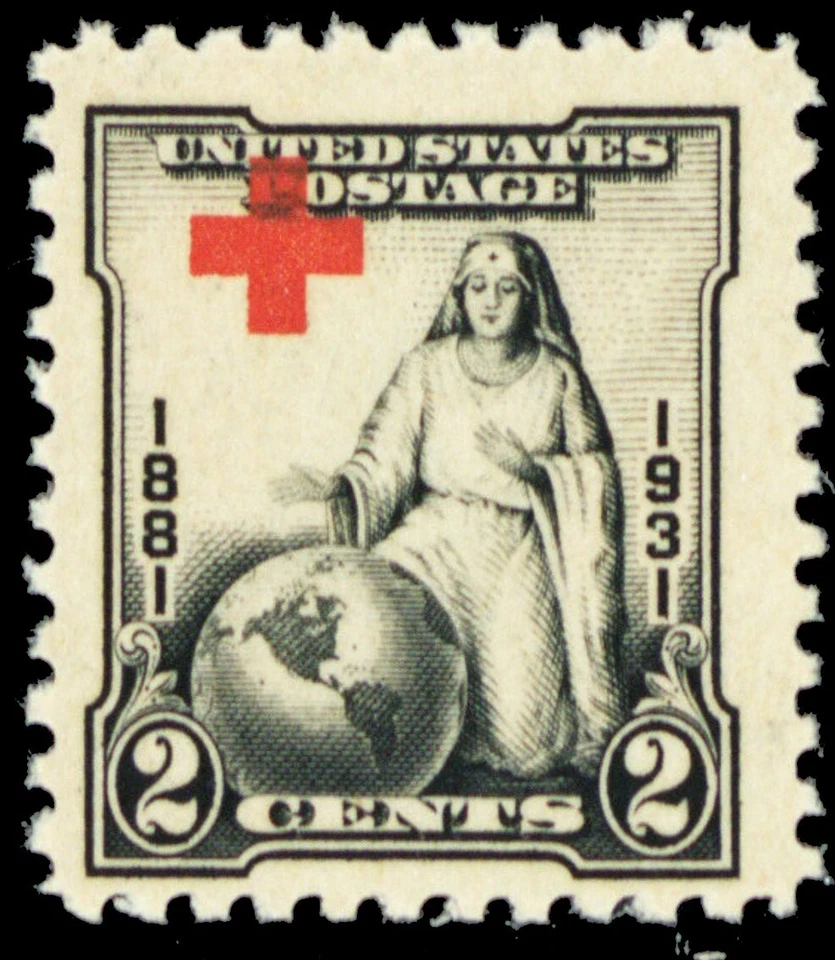702, Cruz Roja desplazada bien hacia arriba en la línea de marco error como nueva NH -- Stuart Katz Foto 1 de 1