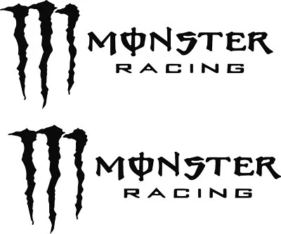 MONSTER RACING - Calcomanías troqueladas de vinilo compra 1 y obtén 1 gratis Foto 1 de 3