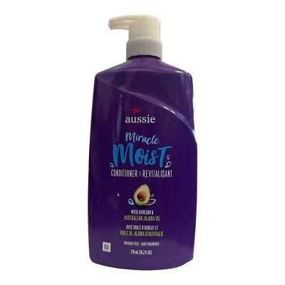 Aussie Miracle Moist Conditioner 26.2 oz w/ Avocado & Australian Jojoba Oil - Image 1 of 4