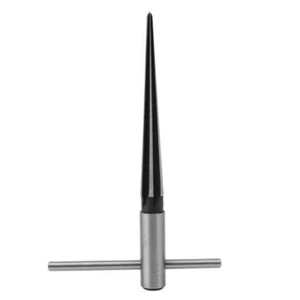 Pin Hole Reamer Tools T-Handle Tapered 6 Fluted Acoustic Guitar M3L3 - Picture 1 of 6