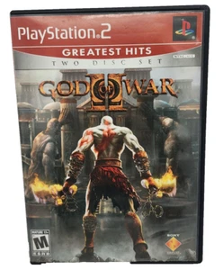 God of War II Greatest Hits 2 Disc Set (Playstation 2, PS2) CIB mit Handbuch - Bild 1 von 6