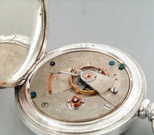ILLINOIS "5TH PINION" KEY WIND OR CROWN WIND MODEL 3 POCKET WATCH - Picture 1 of 5