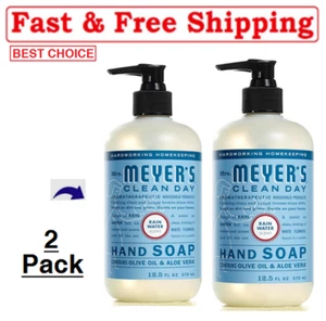 (2 Pack )Mrs. Meyer's Clean Day Liquid Hand Soap, Rain Water Scent, 12.5 Ounce - Picture 1 of 5