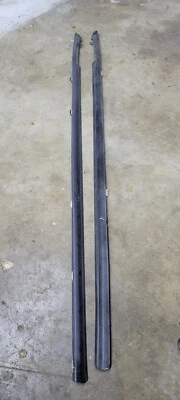 Moldura ventana puerta delantera Honda Civic CRX 88-91 L+R clips DX SI EF OEM Foto 1 de 4