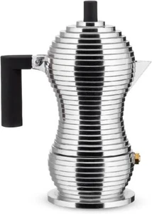 Alessi Pulcina Espresso Coffee Maker, Black, 1 Cup Capacity - Picture 1 of 6