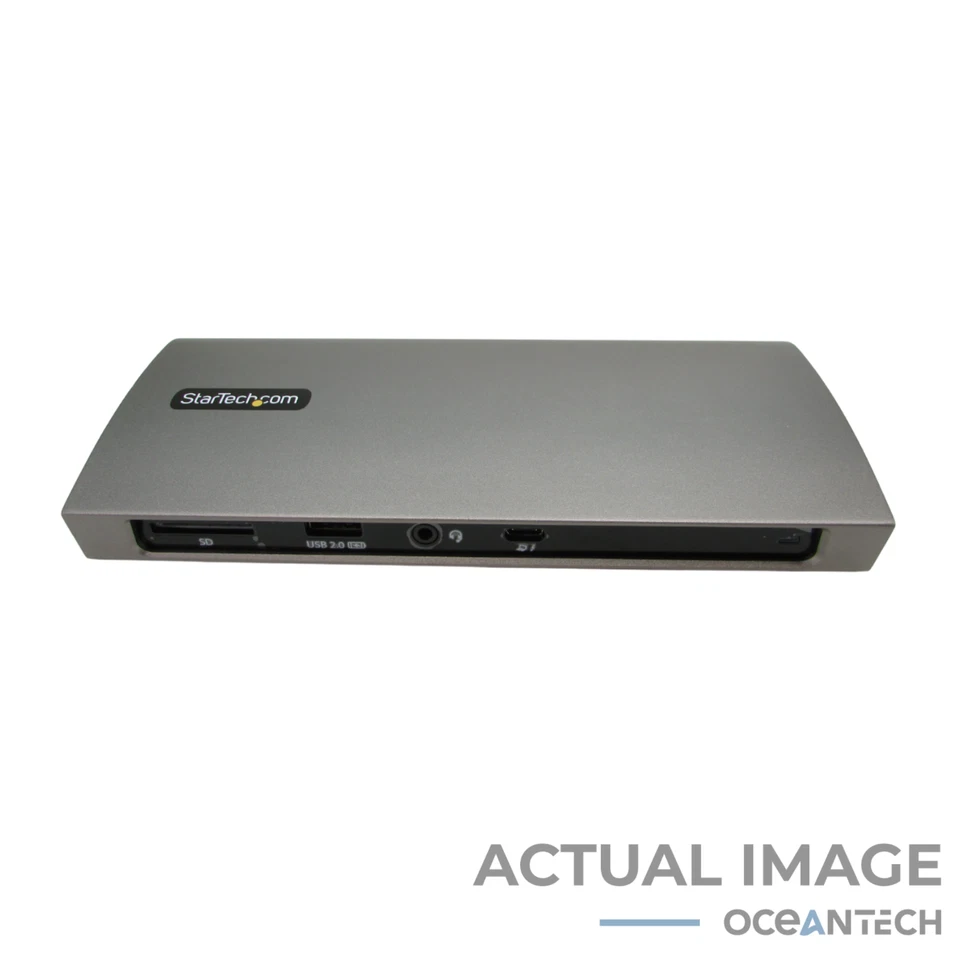 Unused Startech TB4CDOCK Thunderbolt 4 Docking Station 96W Dual Monitor 4k No AC - Image 1 of 4