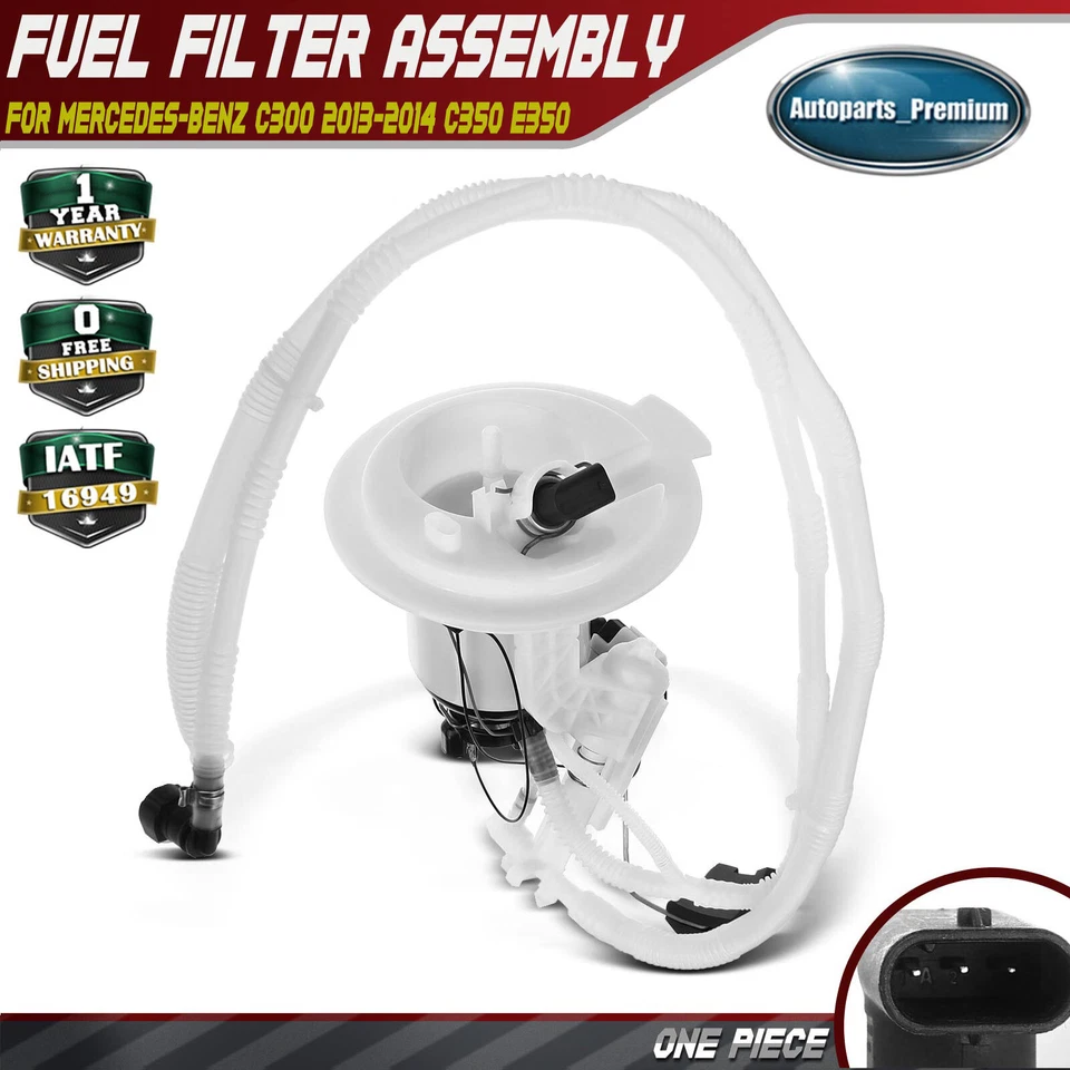 Fuel Filter Assembly for Mercedes-Benz C204 W204 C207 A207 C300 C350 E350 12-16 - Image 1 of 4