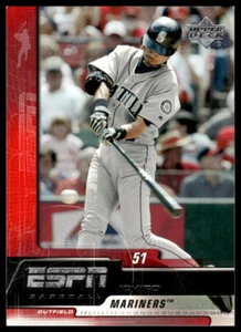 2005 Upper Deck ESPN #77 Ichiro Seattle Mariners béisbol - Imagen 1 de 2