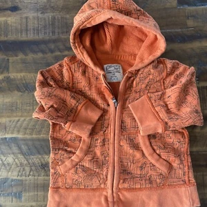 The Children’s Place Toddler Boy Zip Up Hoodie 3T Robots Vintage - Picture 1 of 8