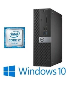 Gaming PC Dell Optiplex 9020 SFF Desktop Intel i7-4770 @3.4GHz 8GB 256SSD Win10 - Picture 1 of 3
