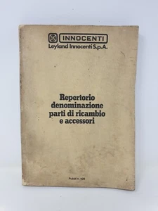 INNOCENTI - REPERTORIO DENOMINAZIONE PARTI DI RICAMBIO E ACCESSORI - Foto 1 di 7