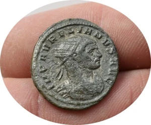 Ancient Roman coin Aurelianus 270-275 billon antonianus - Picture 1 of 2