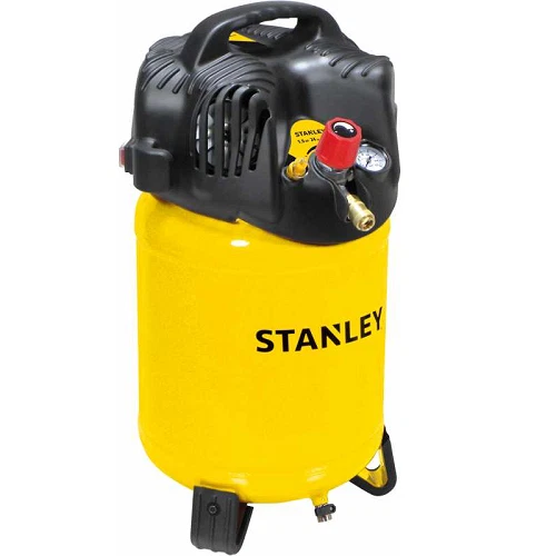 STANLEY D 200/10/24V 24 L 10 bar Compressore Verticale - Giallo