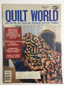 Quilt World Magazine February 1983 - Imagen 1 de 2