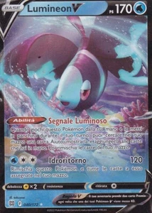 CARTA POKEMON - LUMINEON V - 040/172 - PS 170 - HOLO - RARA - Foto 1 di 1
