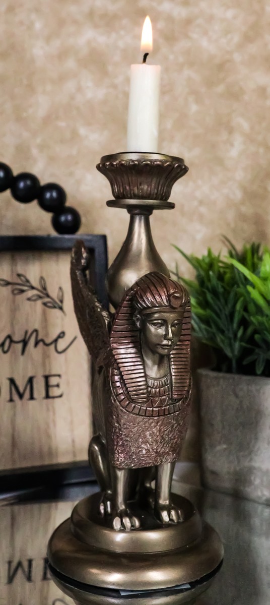 彫刻+オブジェ THE EGYPTIAN COLLECTION candle holder 6138-