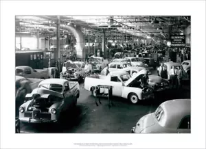Holden 50-2106 Utes 1950 Art Print – Fishermans Bend FX Utility – 3 sizes Poster - Picture 1 of 4