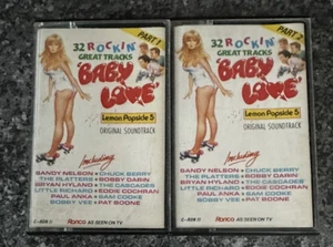 PART 1 AND PART 2 BABY LOVE LEMON POPSICLE 5 ORIGINAL SOUNDTRACK CASSETTE TAPES - Picture 1 of 8