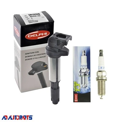 1 个 Delphi 线圈 + 1 个 Denso 白金火花塞适用于宝马 128i、328i、X5、Z4 — 第 1/3 张图片