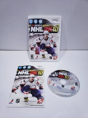 NHL 2K10 (Nintendo Wii, 2009) With Manual TESTED - Image 1 of 4