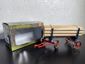 New Wilesco A425 Lumber Wagon Steam Model Accessory Langholzwagen - Picture 1 of 13