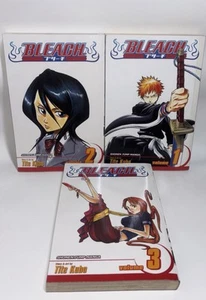 Manga Lot - Bleach Vol 1-3 (Tite Kubo, Shonen Jump) - Picture 1 of 3