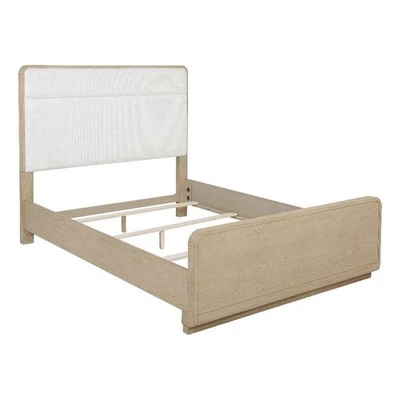 Ladera 56-inch Queen Panel Bed Light Elm Foto 1 de 4