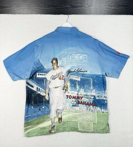 Tommy Bahama Jackie Robinson Dodgers Button Up Hemd Herren XL - mit Cover - Bild 1 von 24