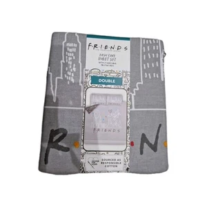 Friends The Television Series Reversible Double Duvet Cover Set From George - Picture 1 of 5