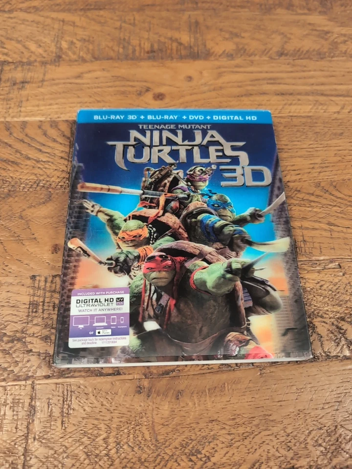 Teenage Mutant Ninja Turtles Blu-ray 3D Holographic Card Sleeve (No Glasses) - Image 1 of 4