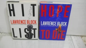 Menge 2 Lawrence Bloch Mysterien (gemischte Serie) Sehr guter Erhaltungszustand/DJ Schiffe verpackt - Bild 1 von 5