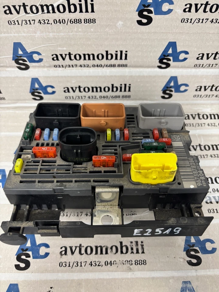 9675878280 Peugeot Partner 308 BSM Steuergerät Zentralelektrik - Изображение 1 из 4