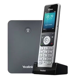 Yealink W60B + W53H – Combiné Sans Fil DECT IP avec Base – Très Bon État - Afbeelding 1 van 7