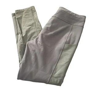 OR Outdoor Research Pants Women's Size 10 Gray Fleece Lined Zipper Pockets - Picture 1 of 12